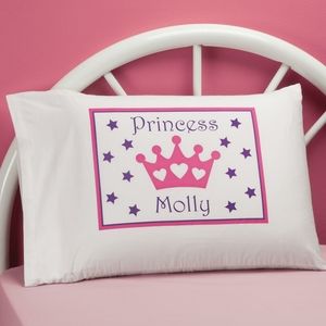 Personalized Princess Pillowcase ALYSSA or VIOLET